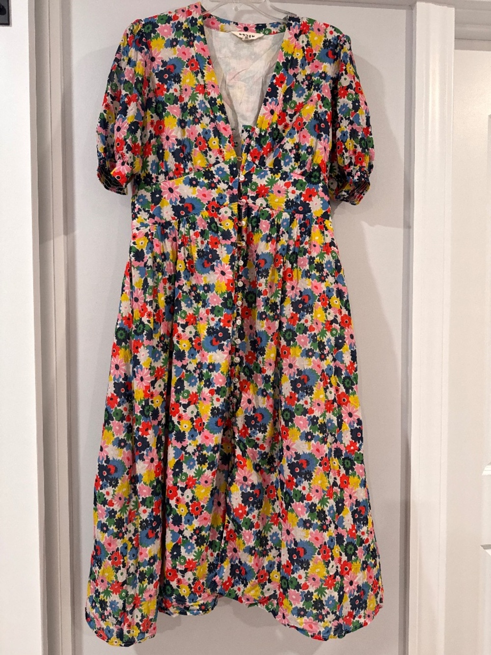 Boden tea length dress size 10R
